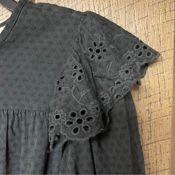 Universal Thread gray peasant dress bohemian pockets lightweight size M - Picture 3 of 6